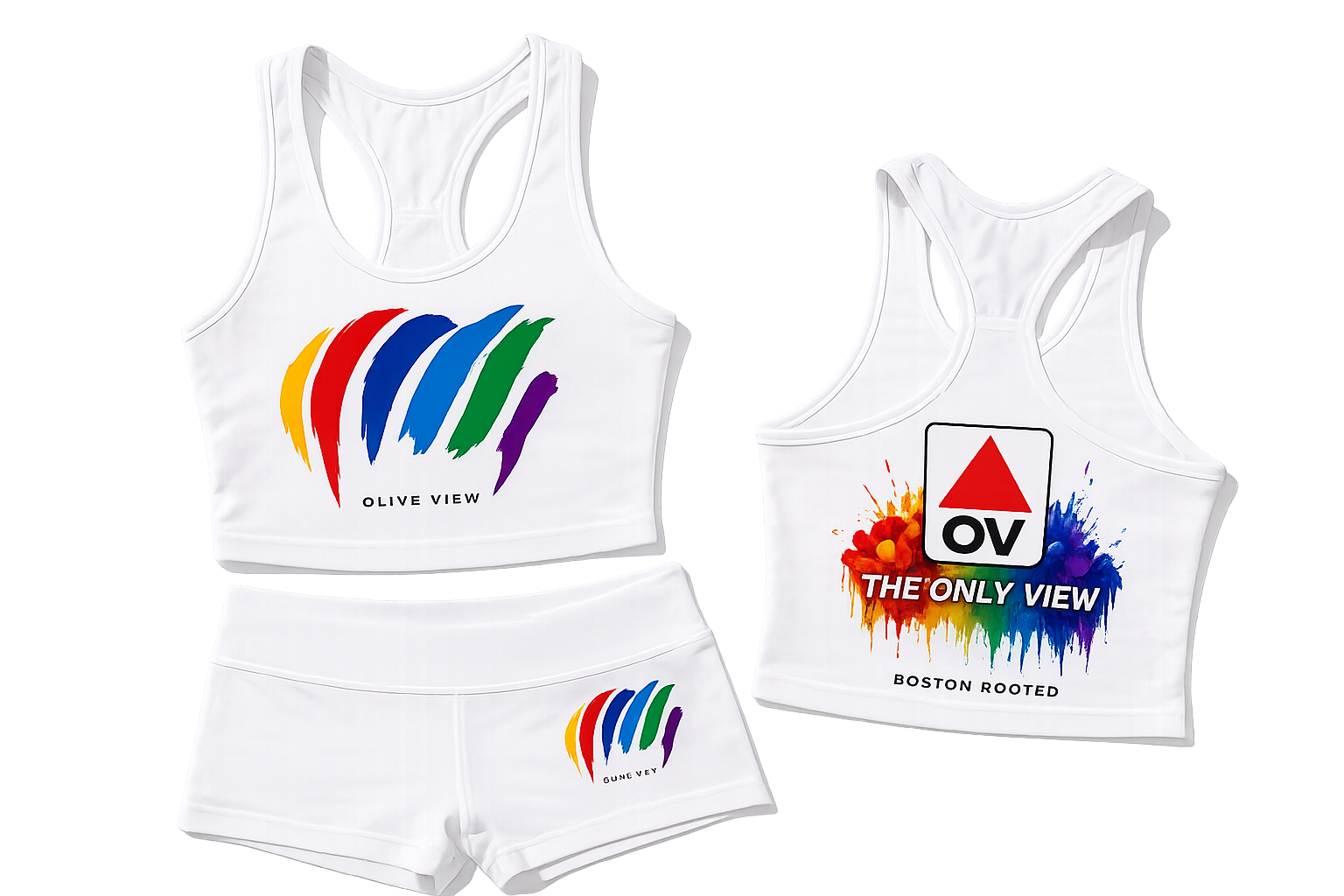 THE ONLY VIEW Women’s Crop Tank