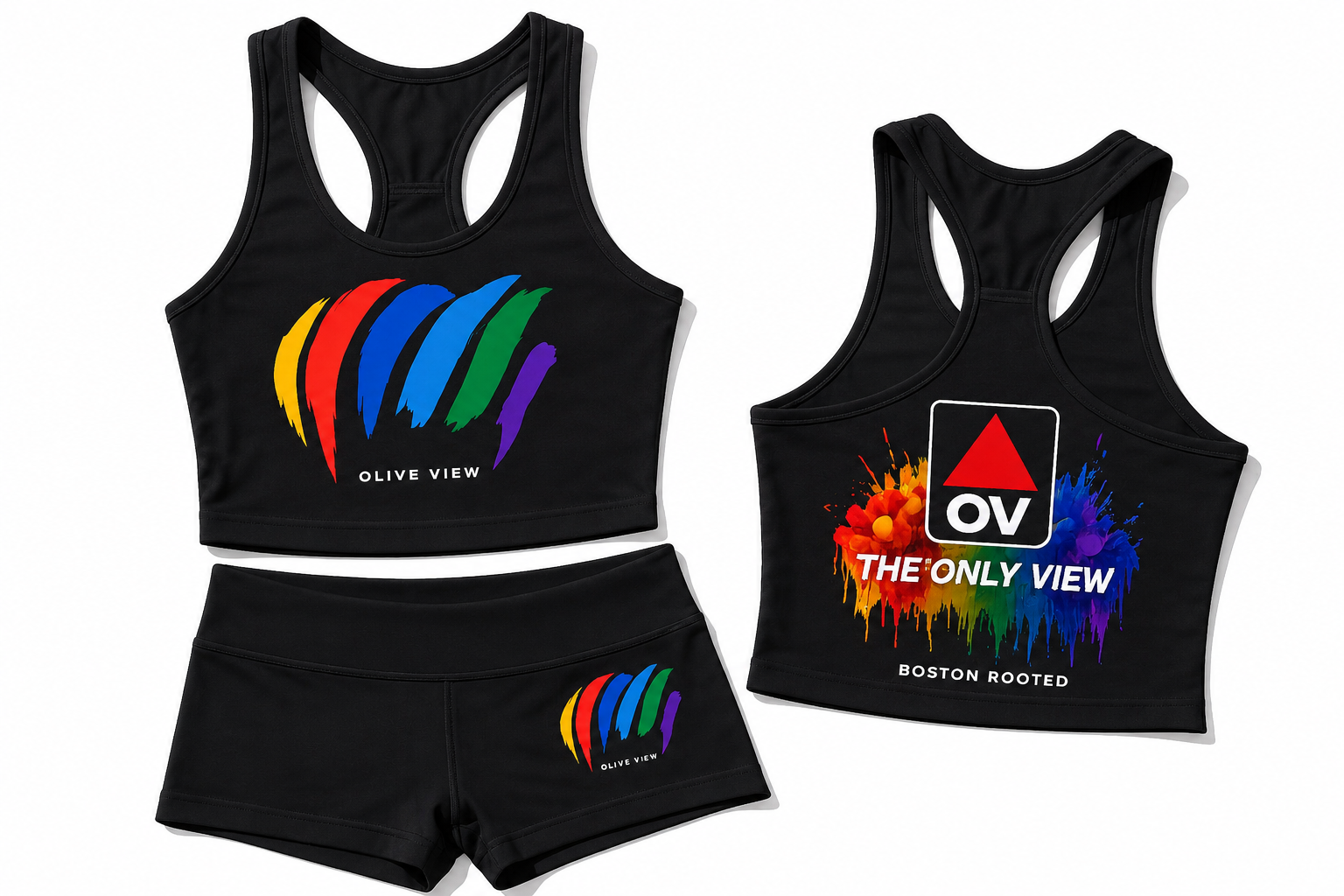THE ONLY VIEW Women’s Crop Tank