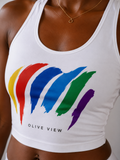 THE ONLY VIEW Women’s Crop Tank